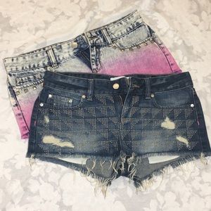Victoria’s Secret PINK Studded Distressed Short